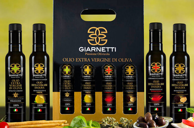 Confezione degustazione Olio Extravergine di Oliva Giarnetti