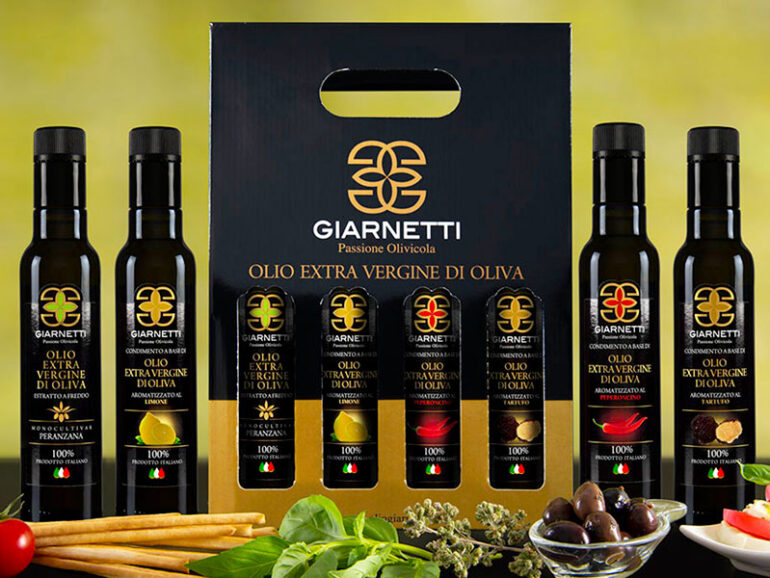 Confezione degustazione Olio Extravergine di Oliva Giarnetti